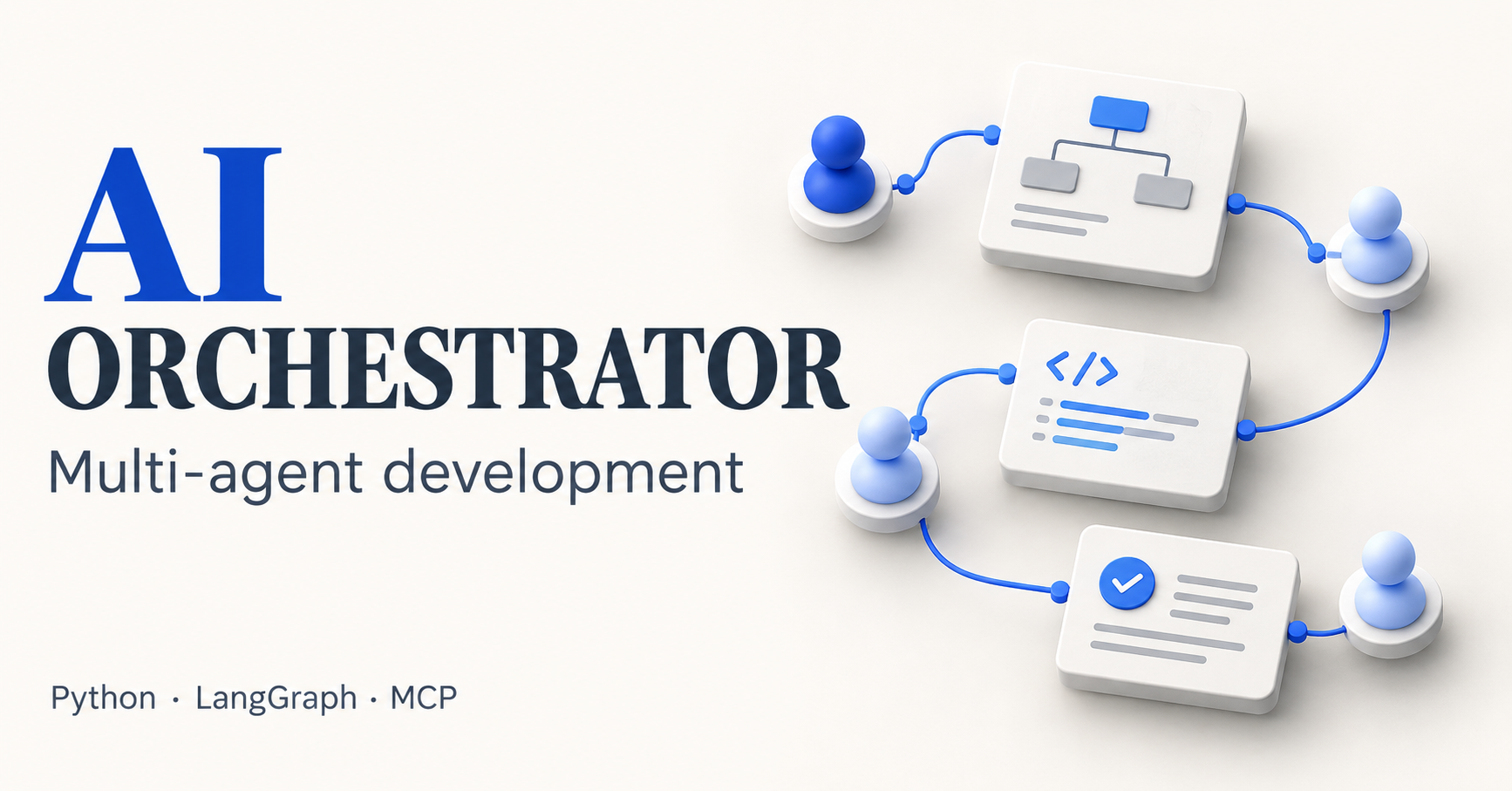 AI Orchestrator: illustrated project cover