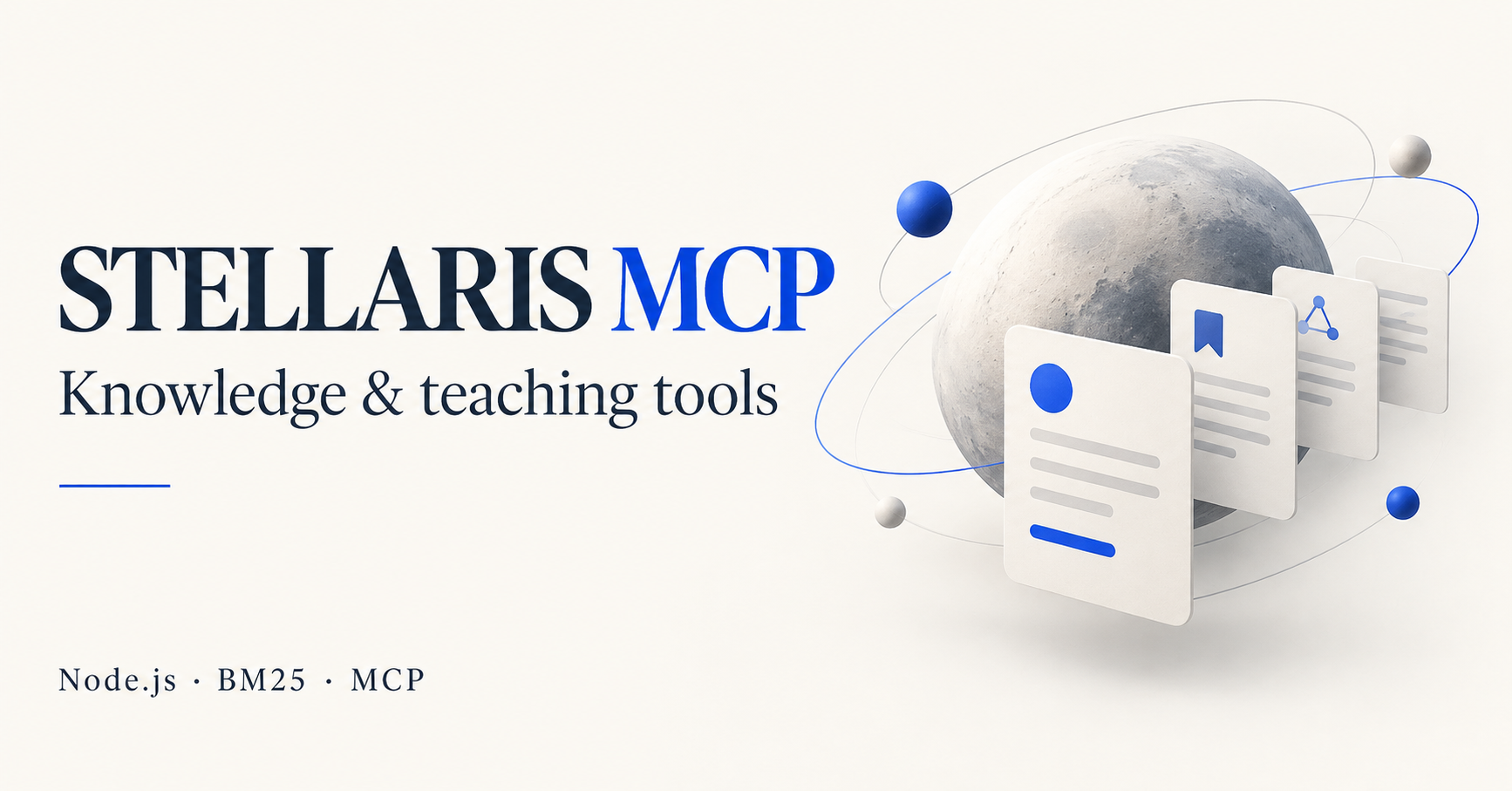 Stellaris Teacher MCP: illustrated project cover